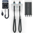Welch Allyn GS 777 Wall Set, Specula Dispenser, Wall Sphygmomanometer. MPN: 77910
