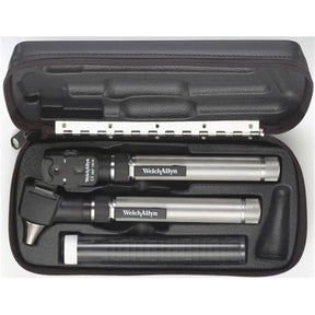 Welch Allyn 2.5v PocketScope Set (Ophthalmoscope & Otoscope), AA Handle & Hard Case. MPN: 92820