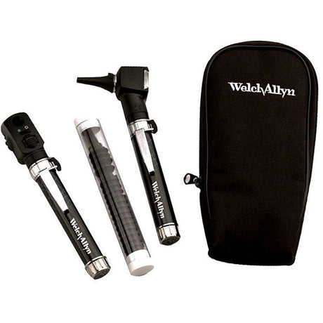 Welch Allyn Pocket Junior Diagnostic Set with Otoscope, Ophthalmoscope, and Carrying Case. MPN: 95001