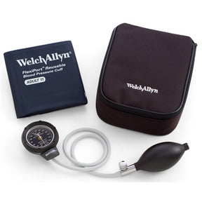 Welch Allyn Platinum Series DS48 Aneroid Gauge DuraShock with Adult Durable Cuff & Case. MPN: DS48-11