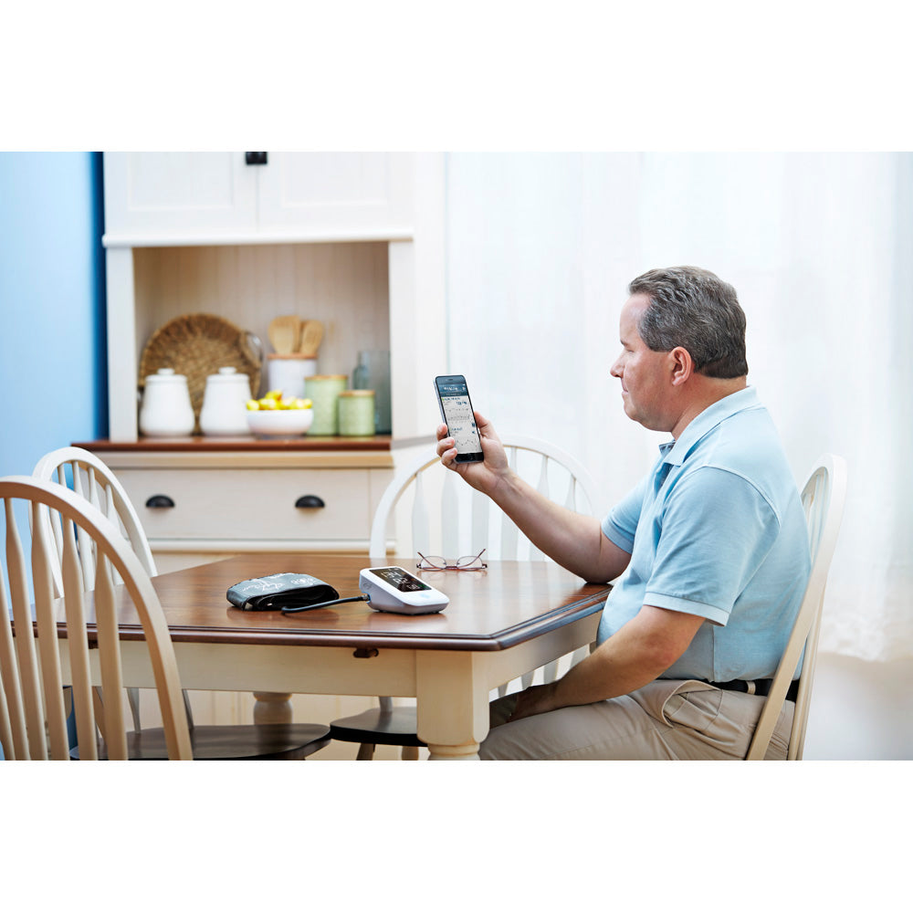 Welch Allyn Home Digital Blood Pressure Monitor model 1700 with Mobile App. MPN: H-BP100SBP - Image 2