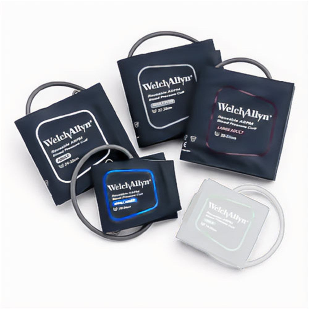Welch Allyn Blood Pressure Limited Cuff set (Sizes: 10, 11, 11L, 12) for ABPM 7100 Ambulatory Blood Pressure Monitor. MPN: REUSE-US-ABPM