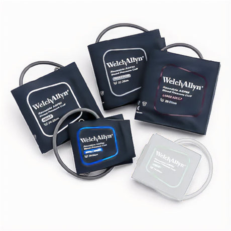 Welch Allyn Blood Pressure Limited Cuff set (Sizes: 10, 11, 11L, 12) for ABPM 7100 Ambulatory Blood Pressure Monitor. MPN: REUSE-US-ABPM