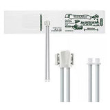Welch Allyn FlexiPort Disposable Blood Pressure Cuff; Size-09 Child, 2-Tubes, Male Screw Connectors; 20/pack. MPN: SOFT-09-2SC