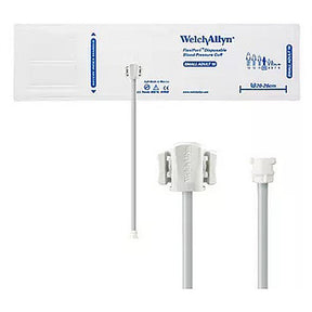 Welch Allyn FlexiPort Disposable Blood Pressure Cuff; Size-10 Small Adult, 1-Tube, Female Locking Connector; 20/pack. MPN: SOFT-10-1MQ