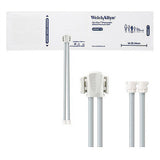 Welch Allyn FlexiPort Disposable Blood Pressure Cuff; Size-11 Adult, 2-Tubes, Female Locking Connectors; 20/pack. MPN: SOFT-11-2MQ