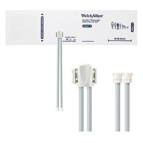 Welch Allyn FlexiPort Disposable Blood Pressure Cuff; Size-11 Adult, 2-Tubes, Female Locking Connectors; 20/pack. MPN: SOFT-11-2MQ