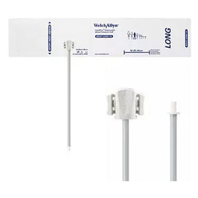 Welch Allyn FlexiPort Disposable Blood Pressure Cuff; Size-11L Adult Long, 1-Tube, Male Bayonet Connector; 20/pack. MPN: SOFT-11L-1HP