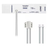 Welch Allyn FlexiPort Disposable Blood Pressure Cuff; Size-11L Adult Long, 2-Tubes, Male Screw Connectors; 20/pack. MPN: SOFT-11L-2SC