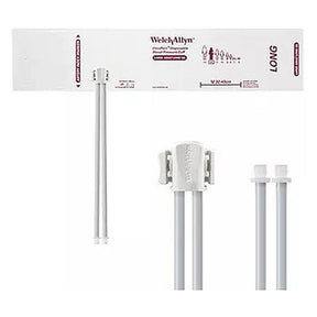 Welch Allyn FlexiPort Disposable Blood Pressure Cuff; Size-12L Large Adult Long, 2-Tubes, Male Screw Connectors; 20/pack. MPN: SOFT-12L-2SC