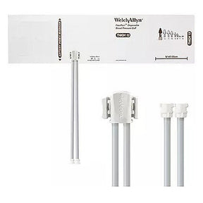 Welch Allyn FlexiPort Disposable Blood Pressure Cuff; Size-13 Thigh, 2-Tubes, Female Locking Connectors; 20/pack. MPN: SOFT-13-2MQ