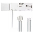 Welch Allyn FlexiPort Disposable Blood Pressure Cuff; Size-13 Thigh, 2-Tubes, Male Screw Connectors; 20/pack. MPN: SOFT-13-2SC