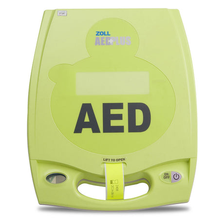 ZOLL AED PLUS Semi-Automatic External Defibrillator, AED Cover, Carry Case. MPN: 8000-004000-01