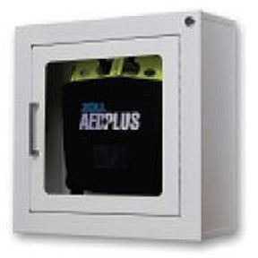 ZOLL Wall Cabinet with alarm, Metal for AED Plus Defibrillator. MPN: 8000-0855