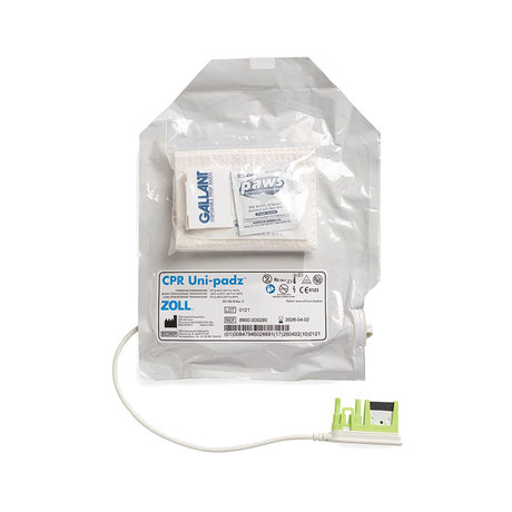 ZOLL CPR Uni-padz III, Universal Electrodes. MPN: 8900-000280-01