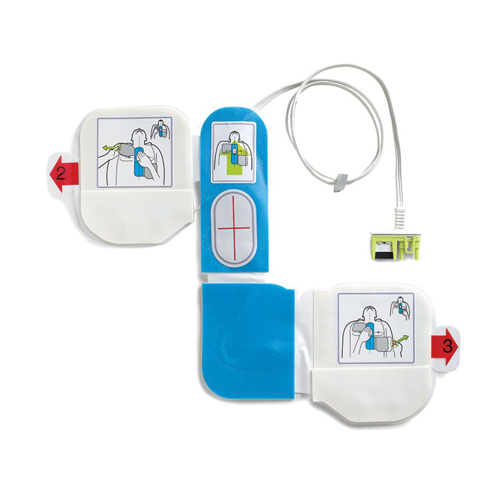 ZOLL CPR-D Padz with compression for AED Plus or AED Pro. MPN: 8900-0800-01