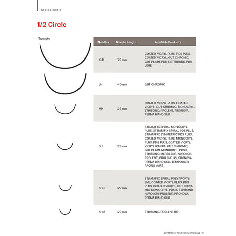 Ethicon ETHIBOND EXCEL Polyester Suture, Size: 0, Needle: SH, SH, GREEN, 36/bx. MPN: X524H - Needle