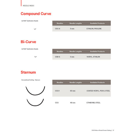 Ethicon PDS II Suture, Size: 2, Needle: CCS-1, VIOLET, 24/bx. MPN: Z807T - Needle