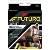 3M FUTURO Performance Comfort Wrist Support, Adjustable, 2/pk, 6 pk/cs. MFID: 01036ENR (USA ONLY)