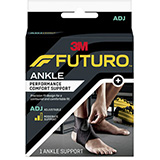 3M FUTURO Infinity Precision Fit Ankle Support, Adjustable, 2/pk, 6 pk/cs. MFID: 01037ENR (USA ONLY)