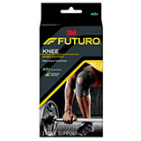 3M FUTURO SPORT Knee Support, Adjustable, One Size, 2/pk, 6 pk/cs. MFID: 09039ENR (USA ONLY)