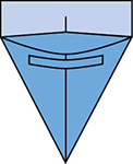 3M STERI-DRAPE Drape, Under Buttocks, Fluid Collection Pouch, Cuff, 34" x 42". MFID: 1084 (USA ONLY)