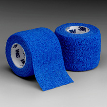 3M COBAN Self-Adherent Wrap, 2" x 5 yds, Blue, 36/case. MFID: 1582B