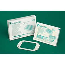 3M TEGADERM Easy Application Frame Style Transparent Film Dressing with Label, 4" x 4¾". MFID: 1626W