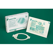 3M TEGADERM Picture Frame Style Transparent Film Dressing, 4" x 4½" with Label, 50/box, 4 box/case. MFID: 1630