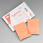 3M Defib Pad, 4½" x 4½", 2/pack, 10 pk/box, 10 box/case. MFID: 2345N