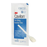3M Cavilon No Sting Barrier Film, Small Foam Applicator, 1.0mL, 25/box, 4 box/case. MFID: 3343 (USA ONLY)