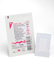 3M MEDIPORE +Pad Soft Cloth Wound Dressing, 2" x 2¾", Pad Size 1" x 1½", 50/box, 4 box/case. MFID: 3562