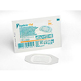 3M TEGADERM +Pad Film Dressing, Non-Adherent Pad, 2" x 2¾", Pad Size 1" x 1½", 50/box, 4 box/case. MFID: 3582