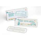 3M TEGADERM +Pad Film Dressing, Non-Adherent Pad, 3½" x 10", Pad Size 1¾" x 8", 25/box, 4 box/case. MFID: 3591 (USA ONLY)