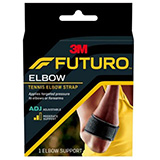 3M FUTURO SPORT Tennis Elbow Support, Adjustable, One Size, 3/pk 8 pk/cs. MFID: 45975ENR (USA ONLY)