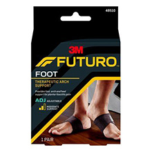 3M FUTURO THERAPEUTIC Arch Support, Adjustable, 2pk, 6 pk/cs. MFID: 48510EN