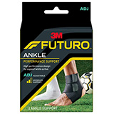 3M FUTURO SPORT Moisture Control Ankle Support, Adjustable, 2/pk, 6 pk/cs. MFID: 48635ENR (USA ONLY)