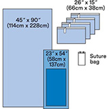 3M STERI-DRAPE Basic Set-Up Pack. MFID: 9020A (USA ONLY)