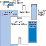 3M STERI-DRAPE Orthopedic Set-Up Pack. MFID: 9021A (USA ONLY)