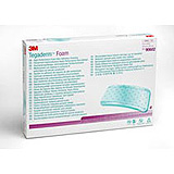 3M TEGADERM Non-Adhesive Foam Dressing, 4" x 8", 5/box, 6 box/case. MFID: 90602 (USA ONLY)