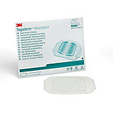 3M TEGADERM Absorbent Clear Acrylic Dressing, Large Square, Pad Size 5.9"x 6", Size 7.9" x 8". MFID: 90805 (USA ONLY)