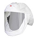 3M VERSAFLO Headcover for TR-300 & TR-600 PAPR, White, Small/ Medium. MFID: S-133S-5