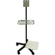 BOVIE Mobile Stand with Smoke Evacuator & Instrument Trays for A800EU & A900 & A1200. MFID: A812-C