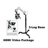 COLPO-MASTER I Suspension-Arm LED Colposcope, HDMI Video Package with HD Camera, 3 Leg Base. MFID: CS-103T-HD