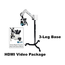 COLPO-MASTER I Suspension-Arm LED Colposcope, HDMI Video Package with HD Camera, 3 Leg Base. MFID: CS-103T-HD