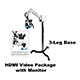 COLPO-MASTER I Suspension-Arm LED Colposcope, HDMI Video Package with HD Camera, & HD 1080p Monitor, 3 Leg Base. MFID: CS-103T-HDM