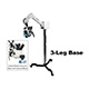 COLPO-MASTER I Suspension-Arm LED Colposcope, Camera Ready Trinocular Zoom Head, 3 Leg Base. MFID: CS-103T-LED