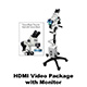 COLPO-MASTER II LED Colposcope, HDMI Video Package with HD Camera, & HD 1080p Monitor, 5 Leg Base. MFID: CS-205T-HDM