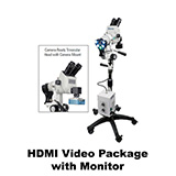 COLPO-MASTER II LED Colposcope, HDMI Video Package with HD Camera, & HD 1080p Monitor, 5 Leg Base. MFID: CS-205T-HDM