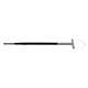 BOVIE Electrode, 20mm x 20mm Loop, Reusable, Non-Sterile. MFID: ES31R